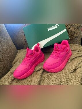 Puma RS Trck Brighter Day Wins Ravish pink NEW NIB 8.5